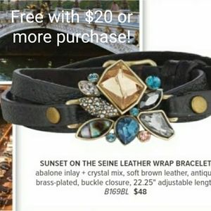 Chloe + Isabel Leather Wrap Bracelet